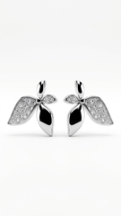 925 Sterling Silver Big And Trendy Cz Stud