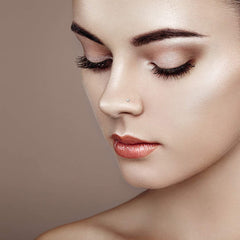 Dot Size Tiny Round 2 MM White CZ Nose Pin with wire in 92.5 Silver