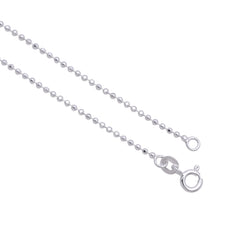 Bead Anklets in 92.5 Sterling Silver