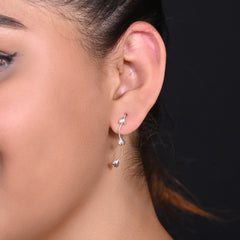 Pair of Ear Climbers Crawlers in 92.5 Silver