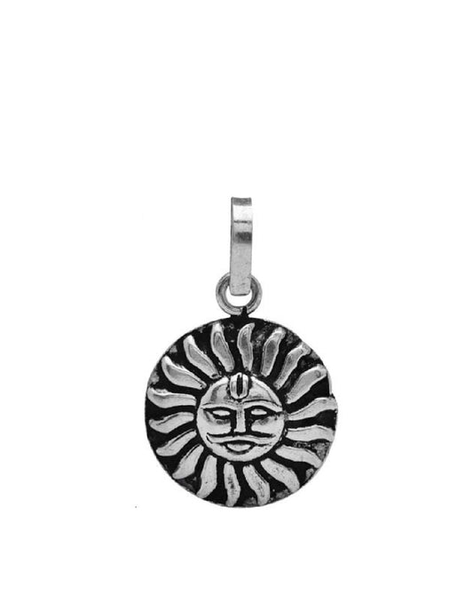 92.5 Silver Surya Pendant