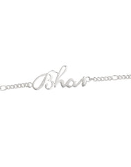Handmade Bhai Engraved Bracelet