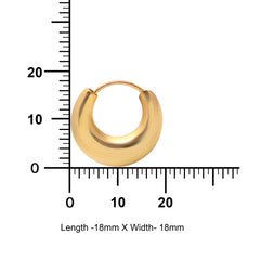 Pure 925 Sterling Silver Unisex Hoop Earrings