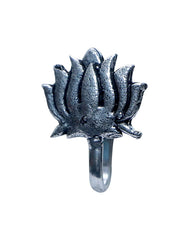 Combo Set of 5 Designer Antique Oxidized Silver Alloy Nose Pin Studs for Women