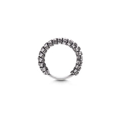 92.5 Sterling Silver Oxidized Nose Ring