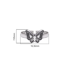 Good looking pair of Toe Rings Bichiya in 92.5 Silver
