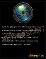 Designer pair of Traditional Indian Jhumkis in Colorful Enamel and 925 Silver