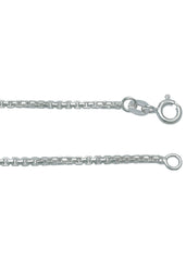 Sterling Silver Pair of Payal Anklets