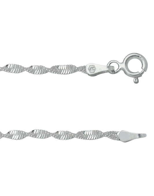 Good looking pair of Anklets in 92.5 Sterling Silver