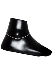 Pair of Fashionable Anklets in 92.5 Sterling Silver