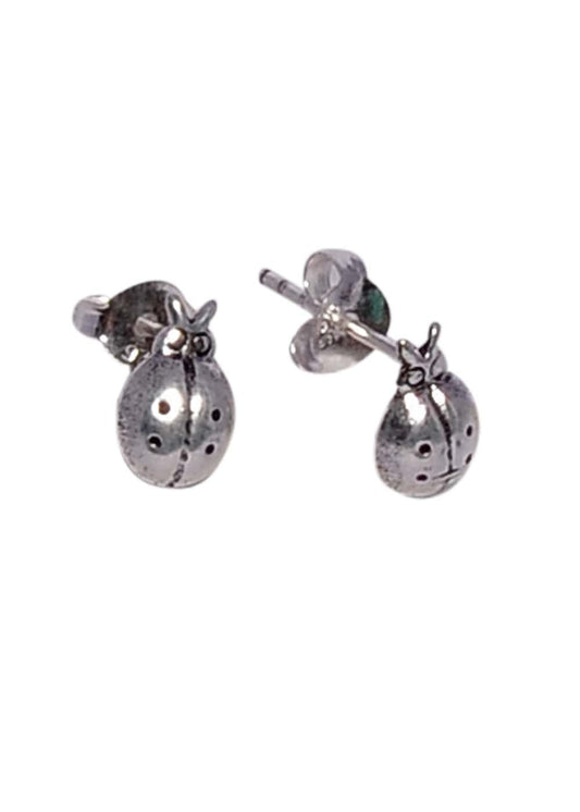 Cute Studs in Oxidized 92.5 Silver