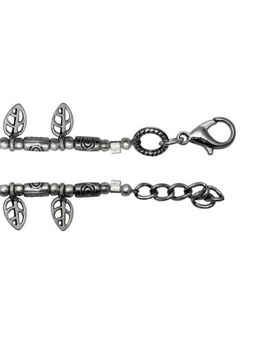 Good Looking Single Anklet in Silver Alloy for Girls and Women