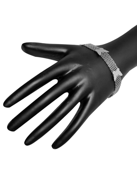 Unisex Bracelet in Silver Alloy