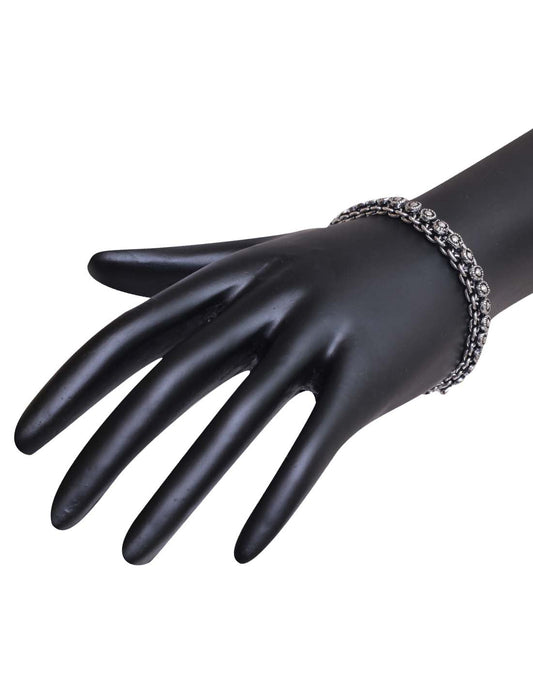 Unisex Bracelet in Silver Alloy