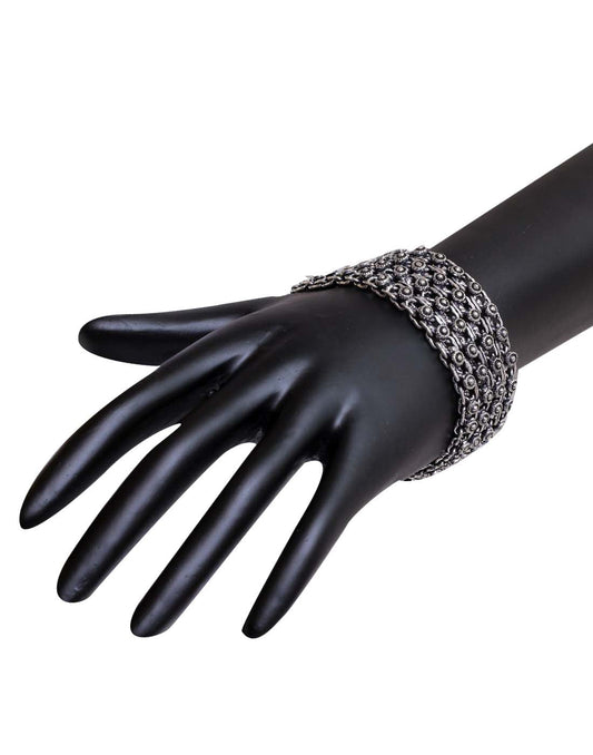 Unisex Bracelet in Silver Alloy