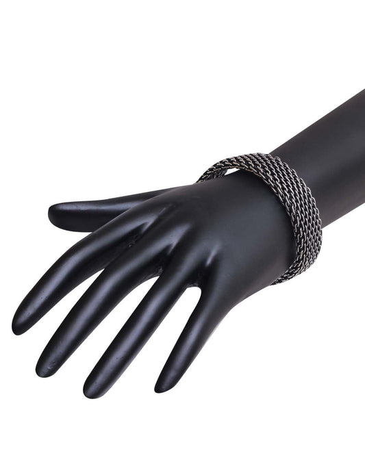 Unisex Bracelet in Silver Alloy