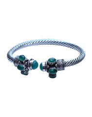 Handmade Bangle/Kada in Silver Alloy for women