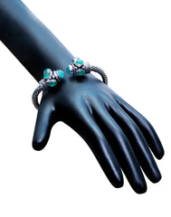 Handmade Bangle/Kada in Silver Alloy for women