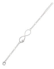 Handmade Bro Engraved Infinity Bracelet