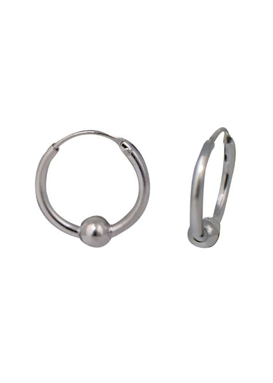 Pure 92.5 Sterling Silver Hoop Earrings