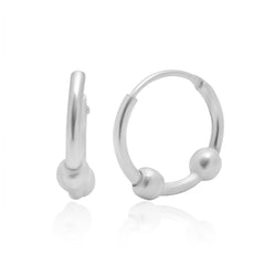 Pure 92.5 Sterling Silver Light weighted Hoop Earrings