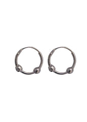 Pure 92.5 Sterling Silver Light weighted Hoop Earrings