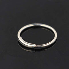 92.5 Sterling Silver 8 mm Nose Ring for Women