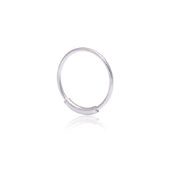 92.5 Sterling Silver 8 mm Nose Ring for Women
