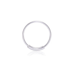 92.5 Sterling Silver 8 mm Nose Ring for Women