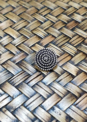Combo of Designer and Tribal look Big Silver Alloy Nose Pin and Peacock Nose Pin/Studs