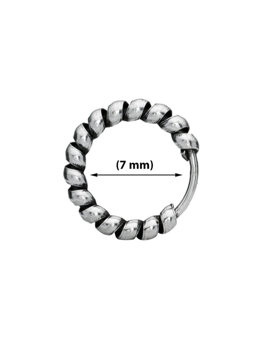 Combo of 92.5 Sterling Silver Nose Ring for Women and Girls