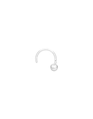 Very Tiny Dot Size 2 mm Ball Nose Pin with Wire in 92.5 Silver for Girls