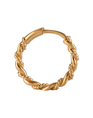 Gold Plated Nose Ring in 92.5 Sterling Silver