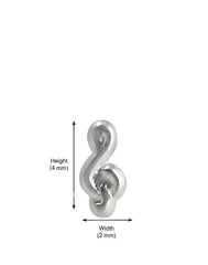 Combo of 92.5 Sterling Silver Nose Stud