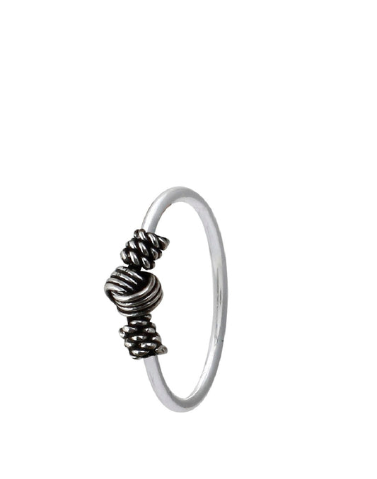 Designer Nose Ring in 92.5 Sterling Silver