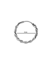 Designer Nose Ring in 92.5 Sterling Silver