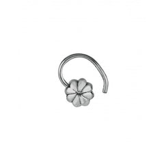 Chic Nose Pin in 92.5 Sterling Oxidized Silver