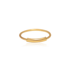 Gold Plated 92.5 Sterling Silver 6 mm Nose Ring - Silver Nose Ring