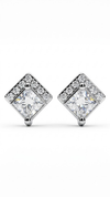 925 Sterling Silver Cute and Small Cz Studs
