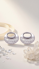 925 Sterling Silver Trendy Cz Studs