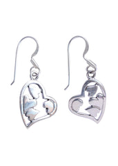 925 Sterling Silver Handmade Dangler Hanging Earrings - Danglers
