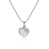 92.5 Sterling Silver Heart Shape Designer Photo Locket Pendant