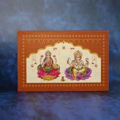 999 pure Silver 1 gm each Pack of 2 Colorful UV print Lakshmi Ji Ganesh Ji Coin - Coins and Bar