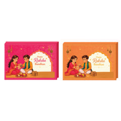 999 pure Silver 2 gm colorful UV print Rakhi RakshaBandhan Coin