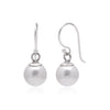 925 Sterling Silver Pair of Pearl Earrings
