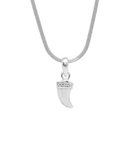Small Light weighted knife Pendant with Fox Design Chain