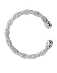 Handmade Bangle in Silver Alloy with for Women