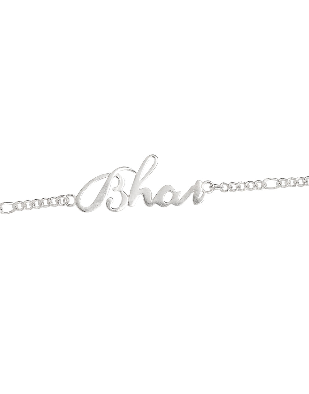 Handmade Bhai Engraved Bracelet