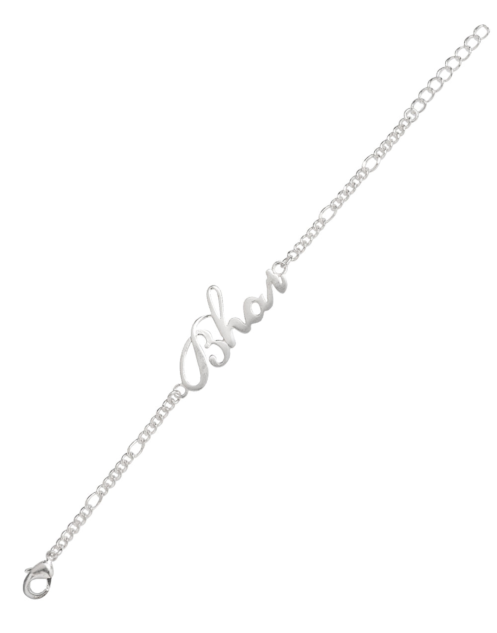 Handmade Bhai Engraved Bracelet