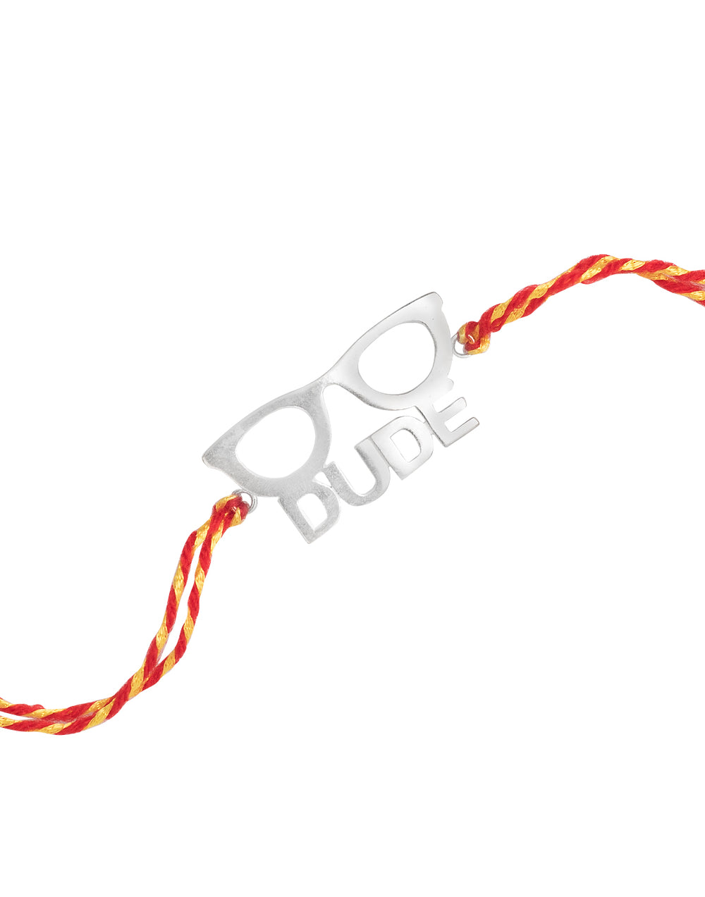 Handmade Dude Engraved Thread Rakhi